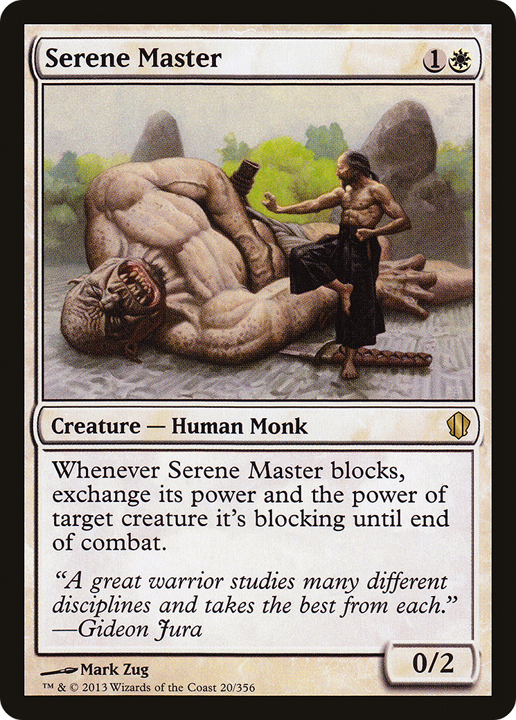 Image of Serene Master (C13-020) - Commander 2013
