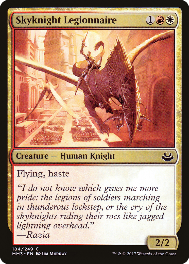 Image of Skyknight Legionnaire (MM3-184) - Modern Masters 2017 Foil