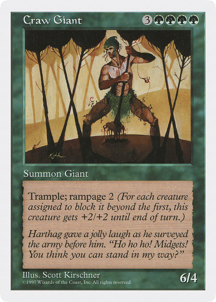 Image of Craw Giant (5ED-) - Fifth Edition