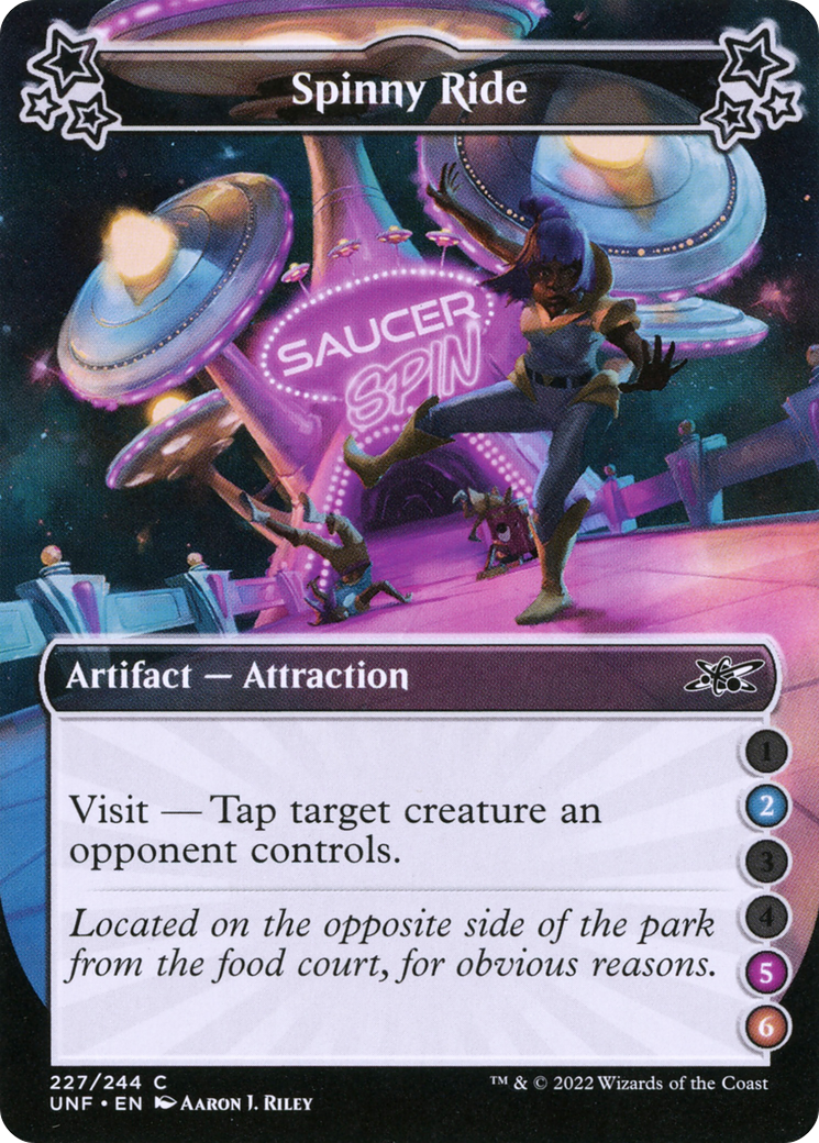 Image of Spinny Ride (2-5-6) (UNF-227) - Unfinity Foil