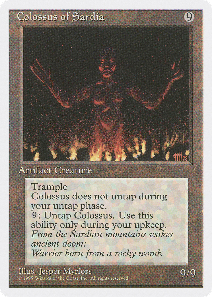 Image of Colossus of Sardia (4ED-) - Fourth Edition
