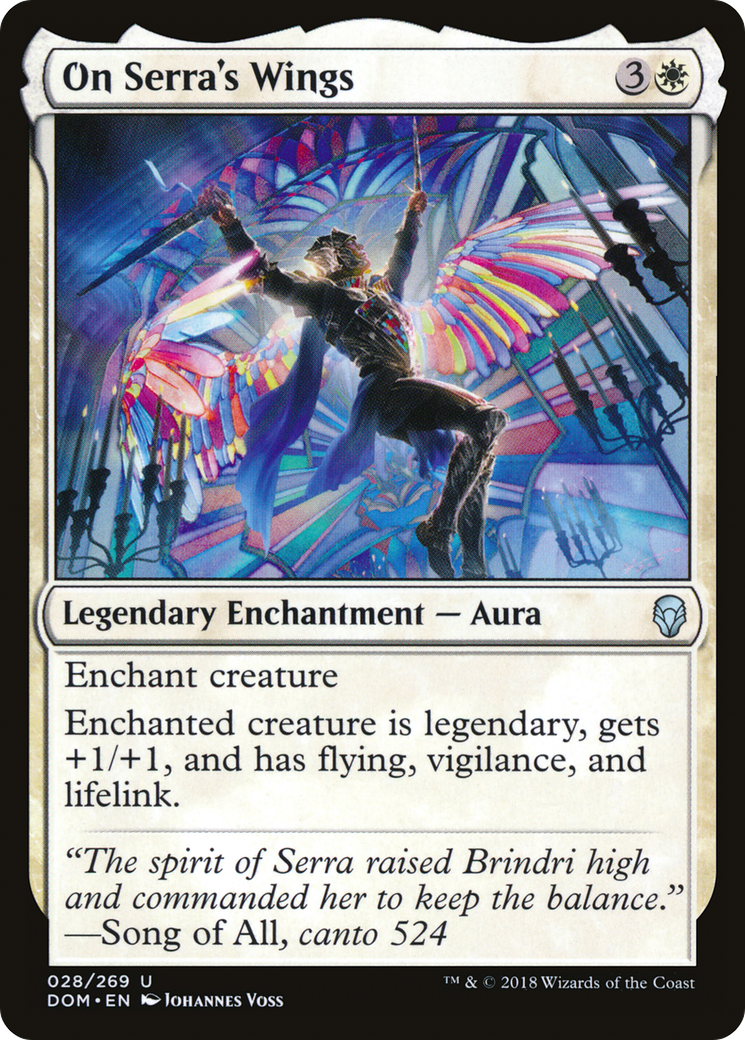 Image of On Serra's Wings (DOM-028) - Dominaria