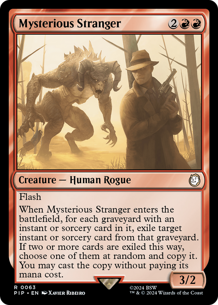 Image of Mysterious Stranger (PIP-063) - Fallout
