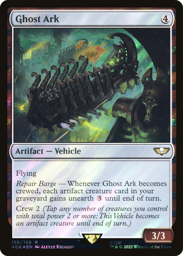 Image of Ghost Ark (Surge Foil) (40K-156) - Warhammer 40,000 Commander Foil