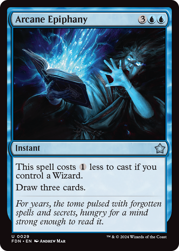Image of Arcane Epiphany (FDN-029) - Foundations Foil
