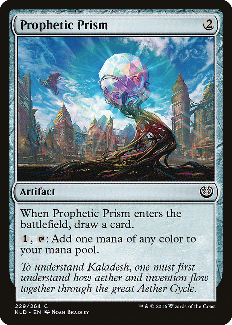 Image of Prophetic Prism (KLD-229) - Kaladesh Foil