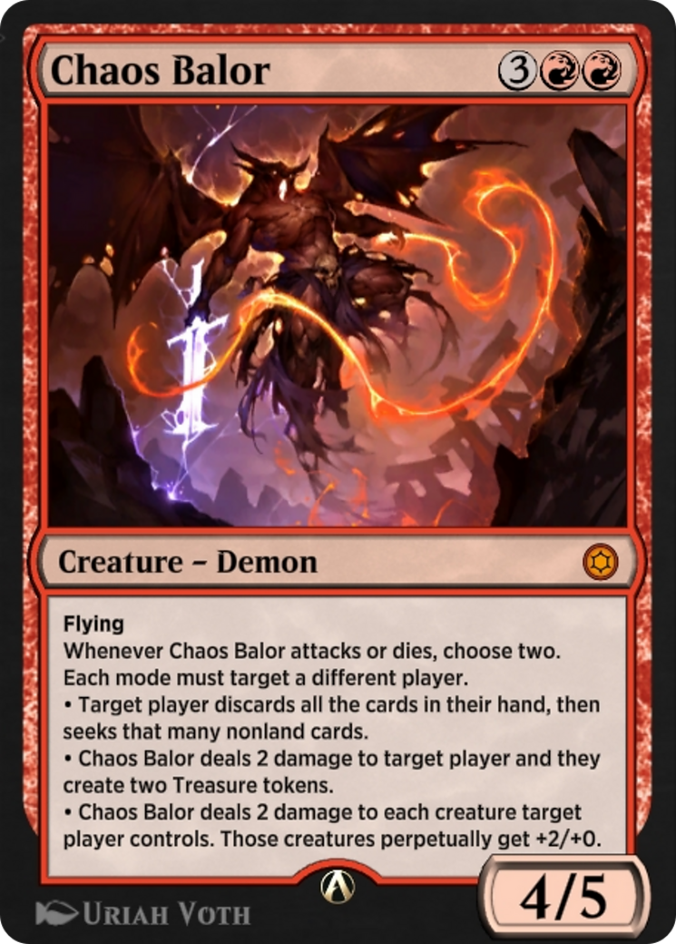 Image of Chaos Balor (HBG-049) - Alchemy Horizons: Baldur's Gate
