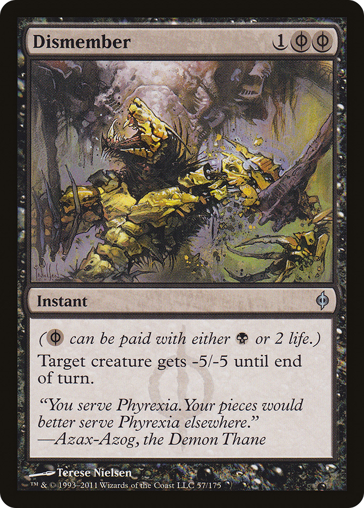 Image of Dismember (NPH-057) - New Phyrexia Foil