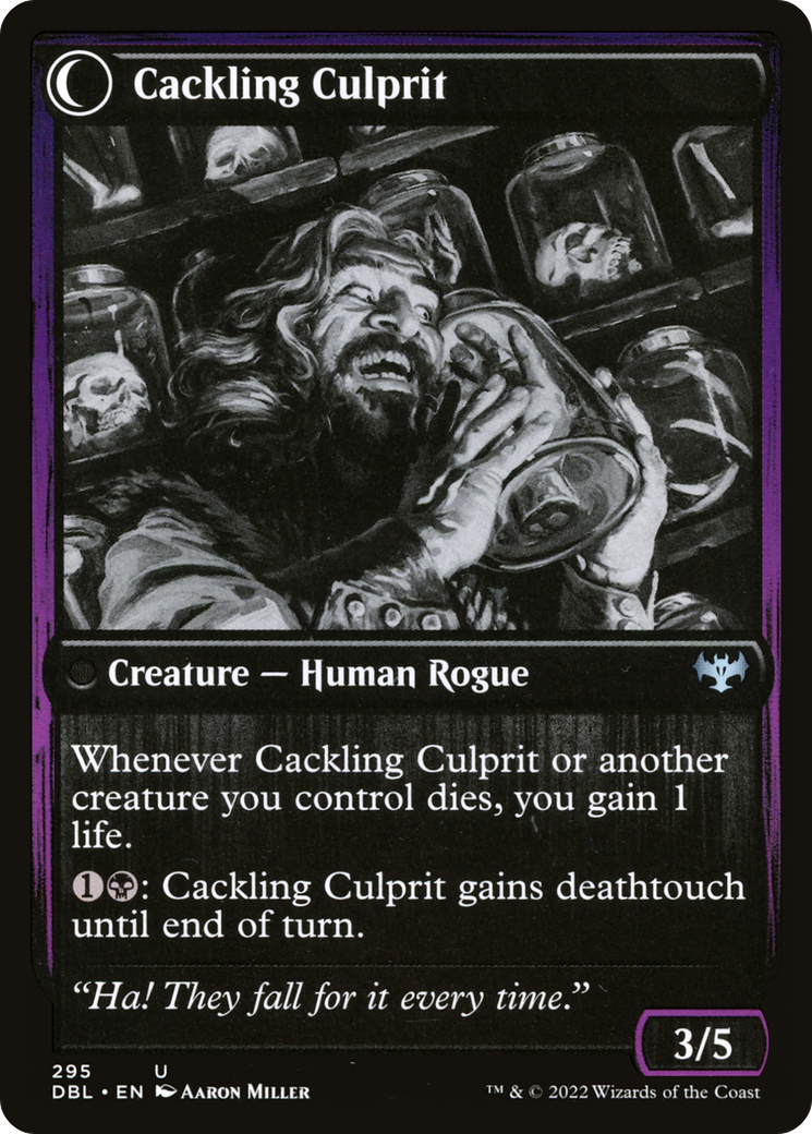 Image of Panicked Bystander (DBL-295) - Innistrad: Double Feature: (Double Faced Transform) Foil