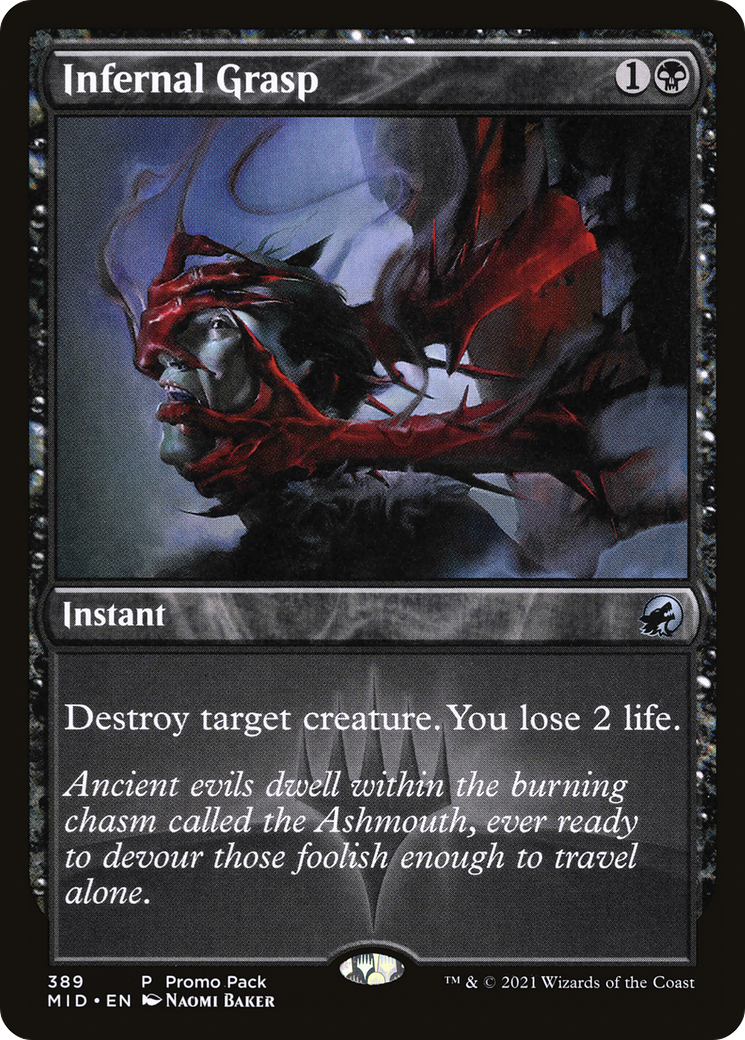 Image of Infernal Grasp (PPMID-389) - Innistrad: Midnight Hunt