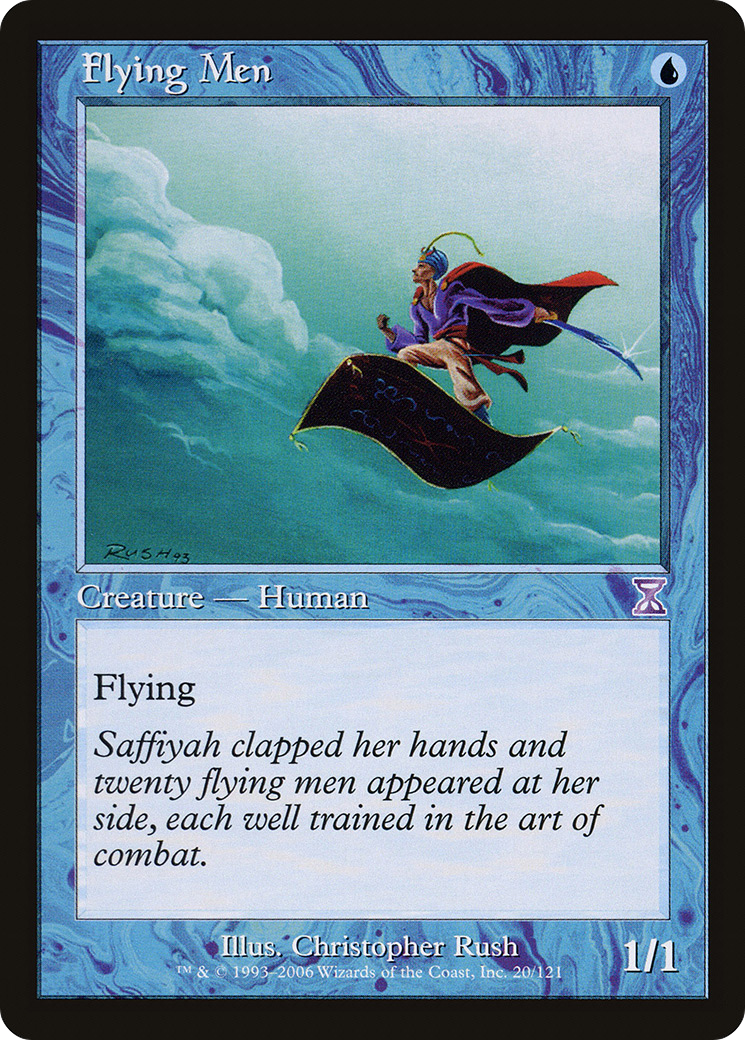 Image of Flying Men (TSB-020) - Time Spiral Timeshifted