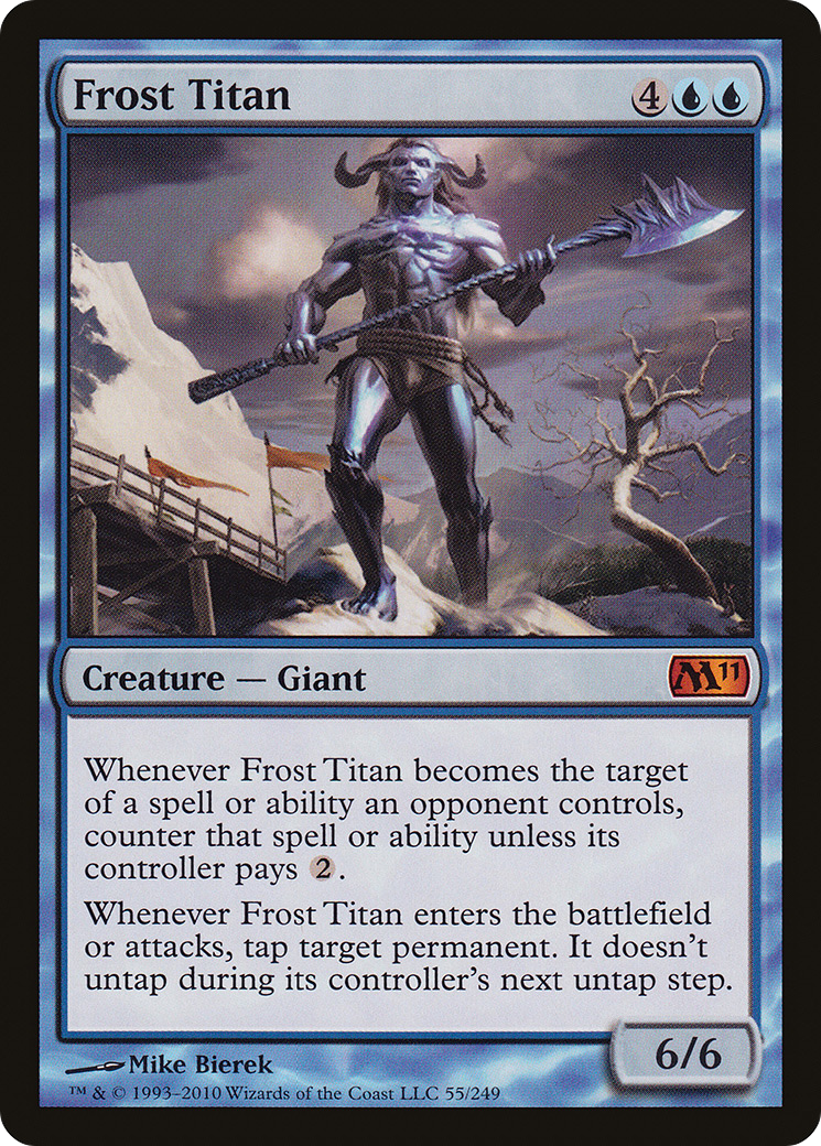 Image of Frost Titan (M11-055) - Magic 2011 Foil