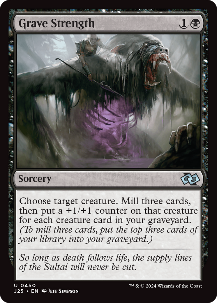 Image of Grave Strength (J25-450) - Foundations Jumpstart
