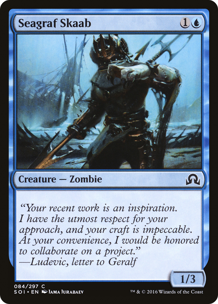 Image of Seagraf Skaab (SOI-084) - Shadows over Innistrad Foil