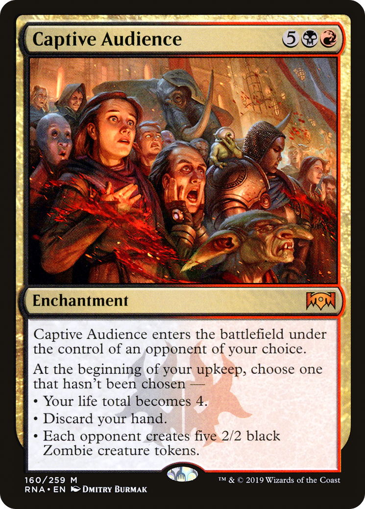 Image of Captive Audience (RNA-160) - Ravnica Allegiance