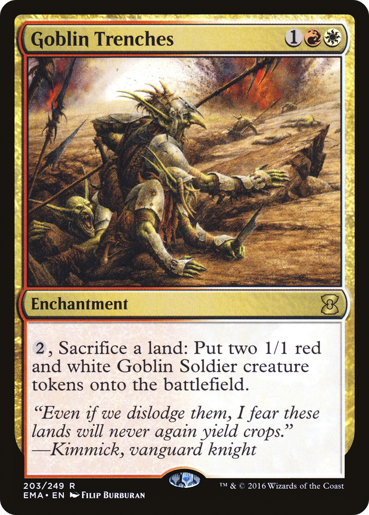 Image of Goblin Trenches (EMA-203) - Eternal Masters