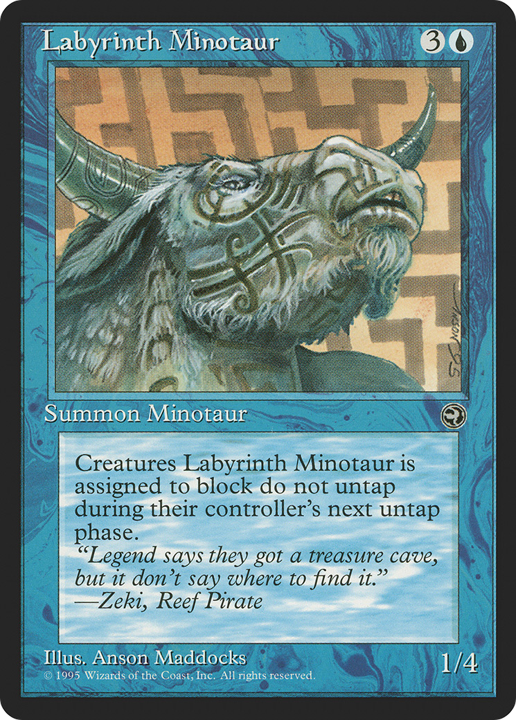 Image of Labyrinth Minotaur [Version 2] (HML-030) - Homelands
