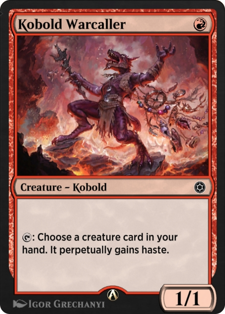 Image of Kobold Warcaller (HBG-059) - Alchemy Horizons: Baldur's Gate