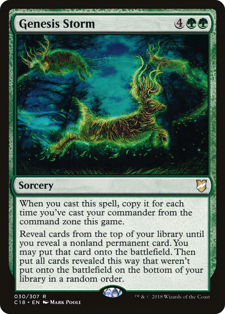 Image of Genesis Storm (C18-030) - Commander 2018