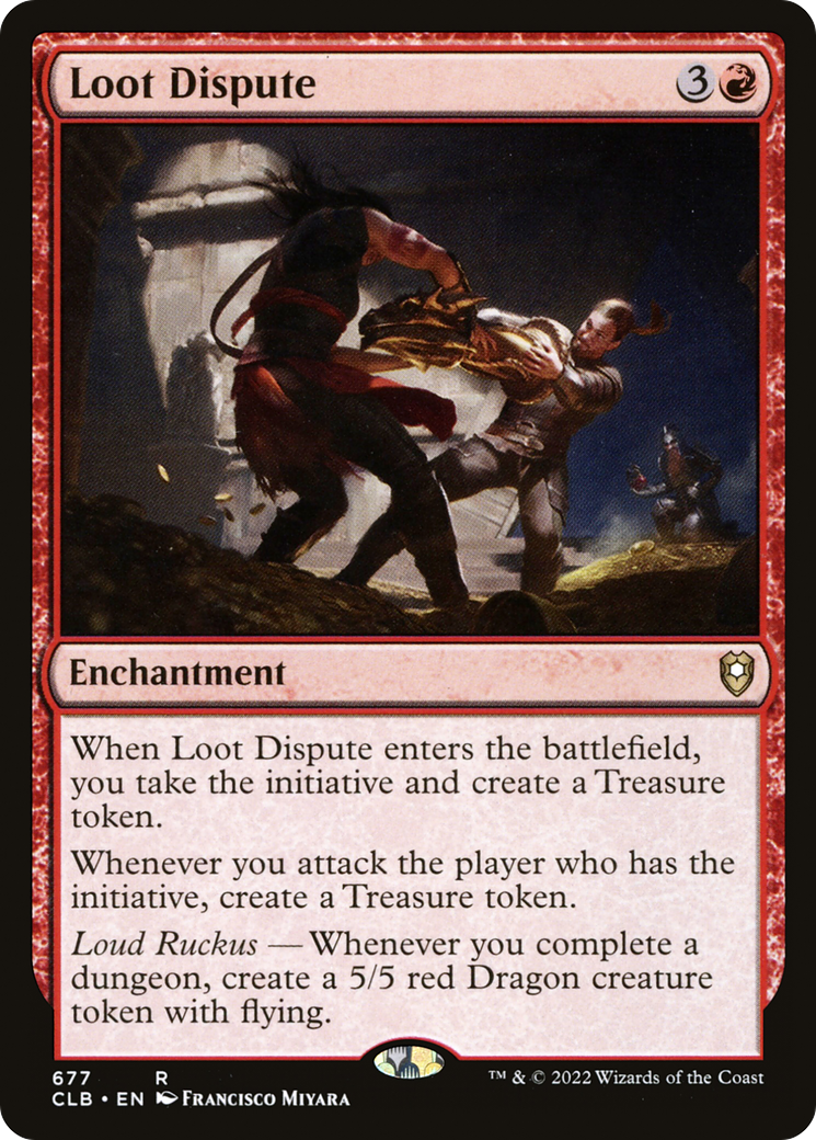 Image of Loot Dispute (CLB-677) - Commander Legends: Battle for Baldur's Gate