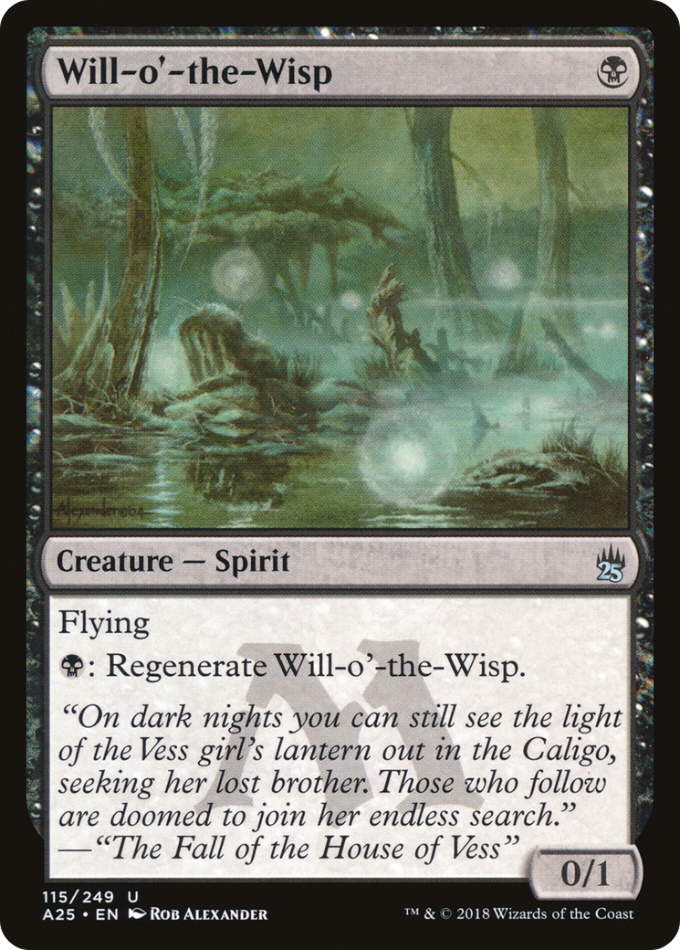 Image of Will-o'-the-Wisp (A25-115) - Masters 25 Foil
