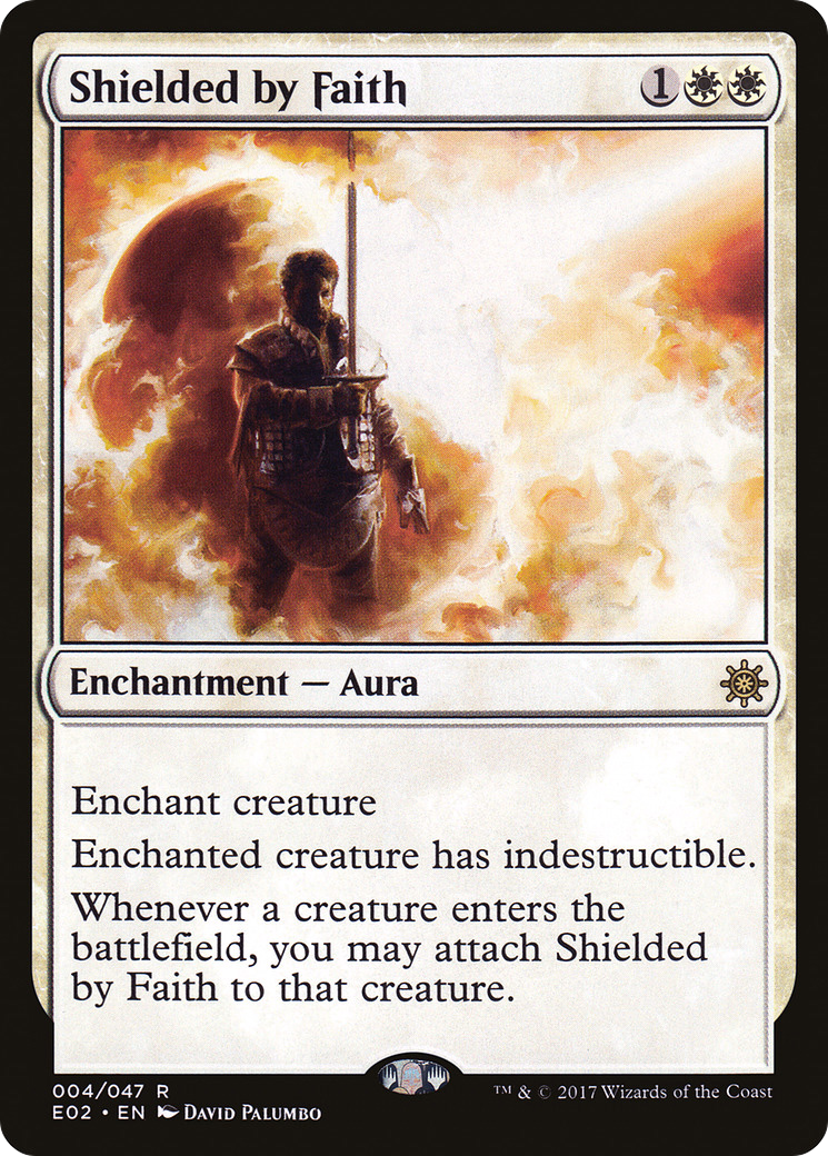 Image of Shielded by Faith (E02-004) - Explorers of Ixalan