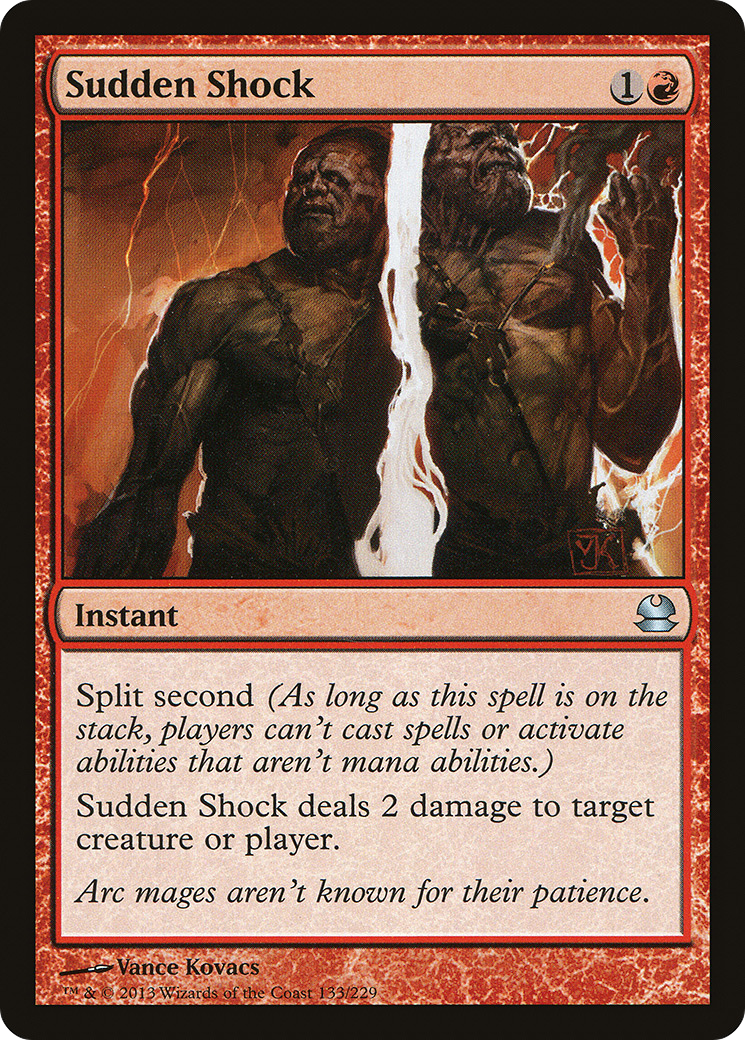 Image of Sudden Shock (MMA-133) - Modern Masters