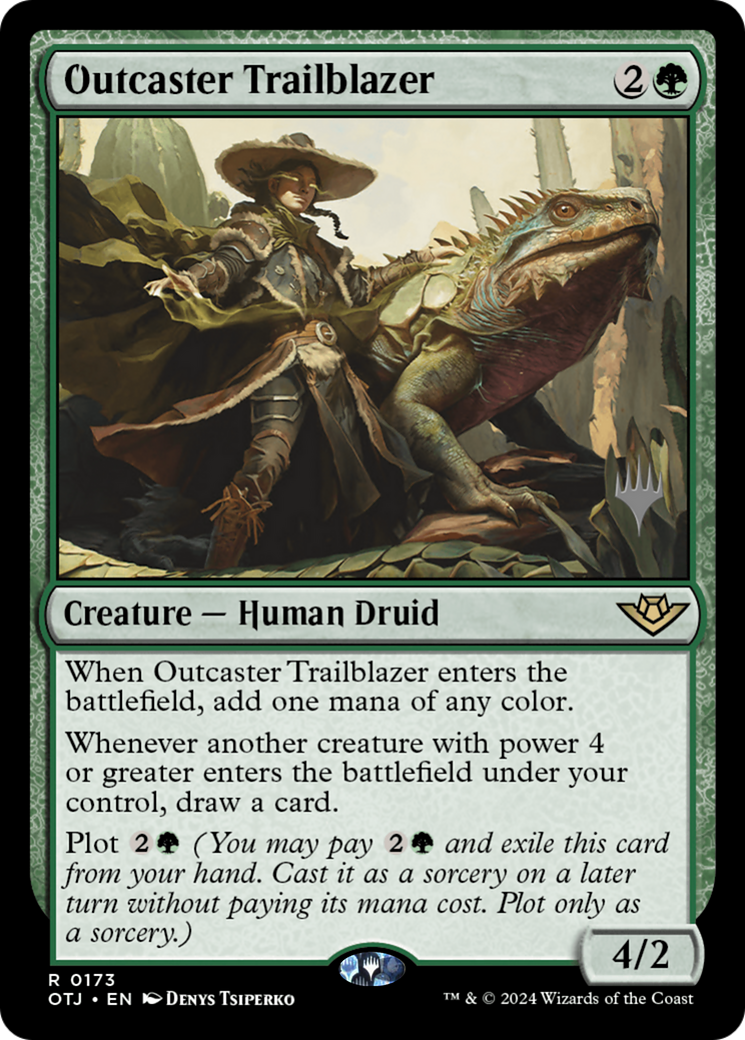Image of Outcaster Trailblazer (PPOTJ-173) - Outlaws of Thunder Junction Promos