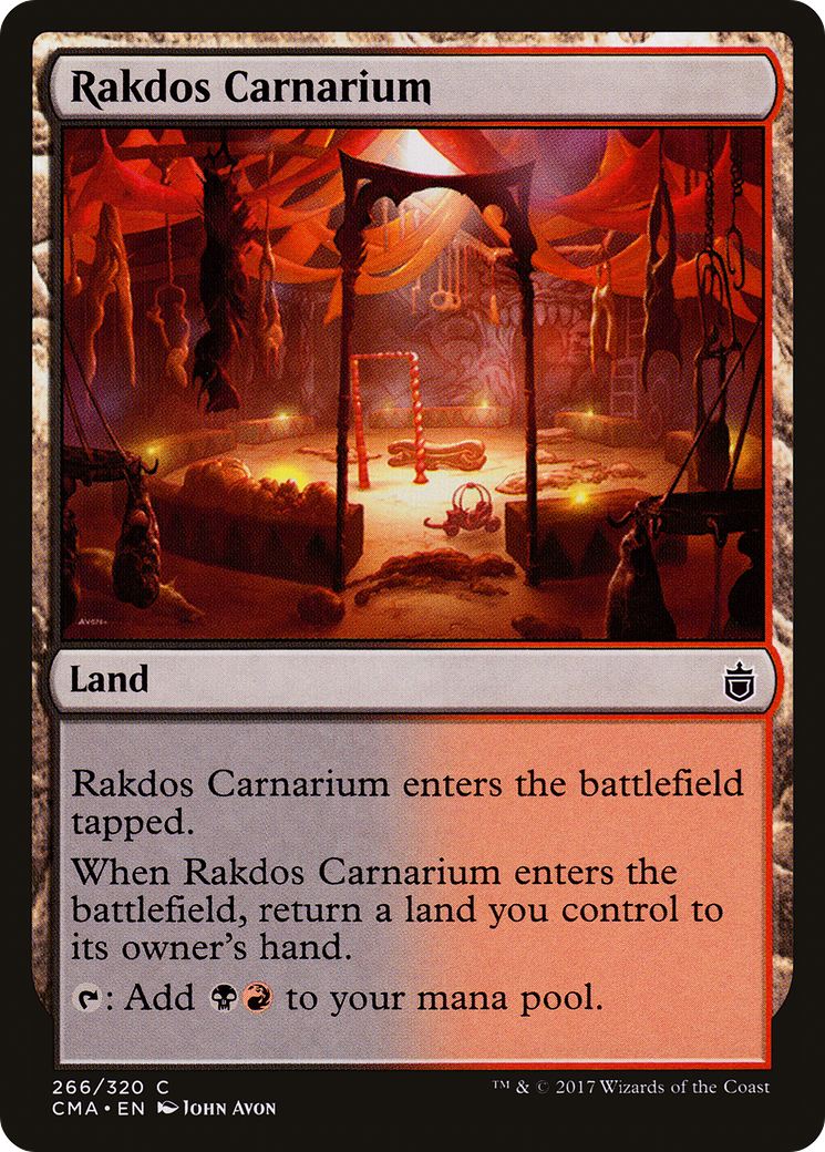 Image of Rakdos Carnarium (CMA-266) - Commander Anthology
