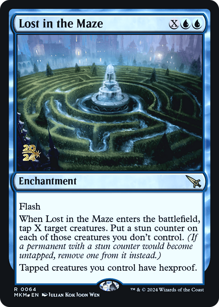 Image of Lost in the Maze (PRE-064) - Murders at Karlov Manor Promos Foil