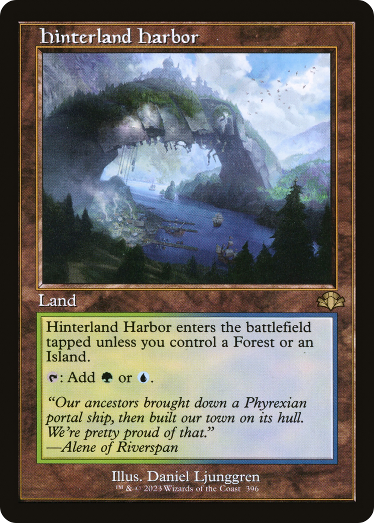 Image of Hinterland Harbor (Retro Frame) (DMR-396) - Dominaria Remastered
