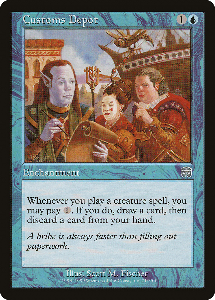 Image of Customs Depot (MMQ-071) - Mercadian Masques