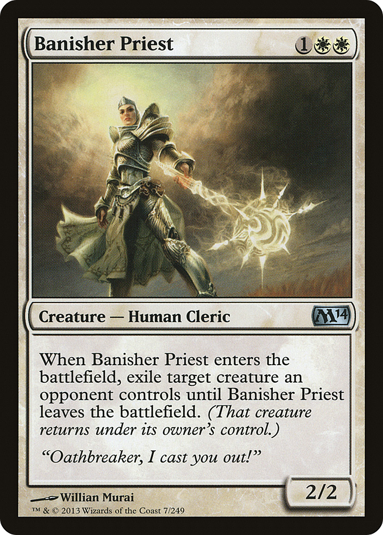 Image of Banisher Priest (M14-007) - Magic 2014