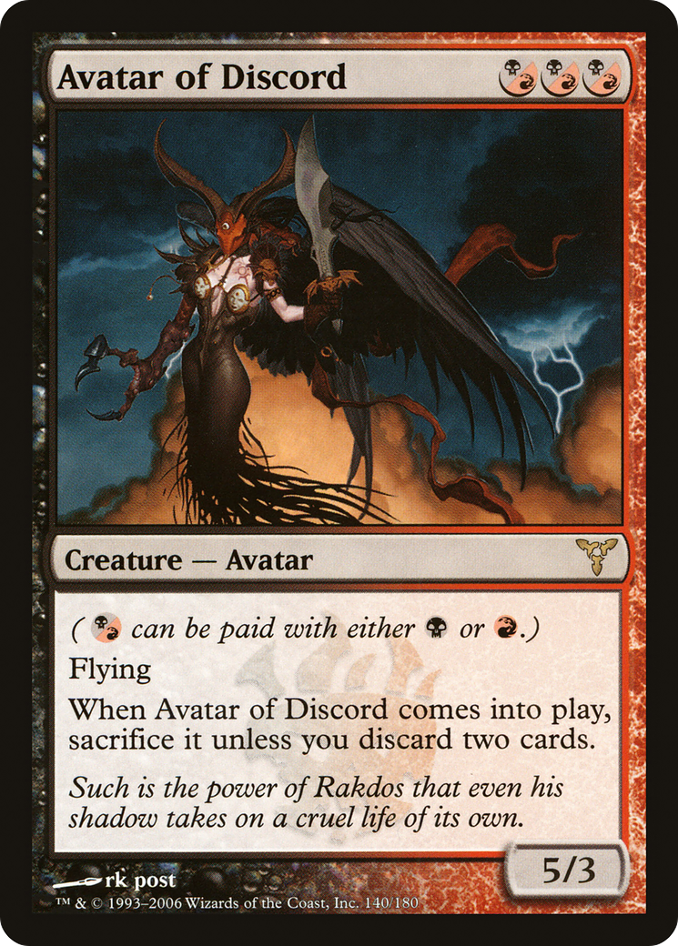 Image of Avatar of Discord (DIS-140) - Dissension