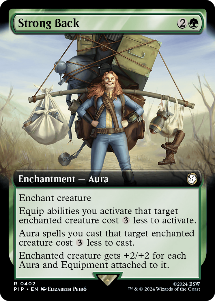 Image of Strong Back (Extended Art) (PIP-402) - Fallout: (Extended Art) Foil