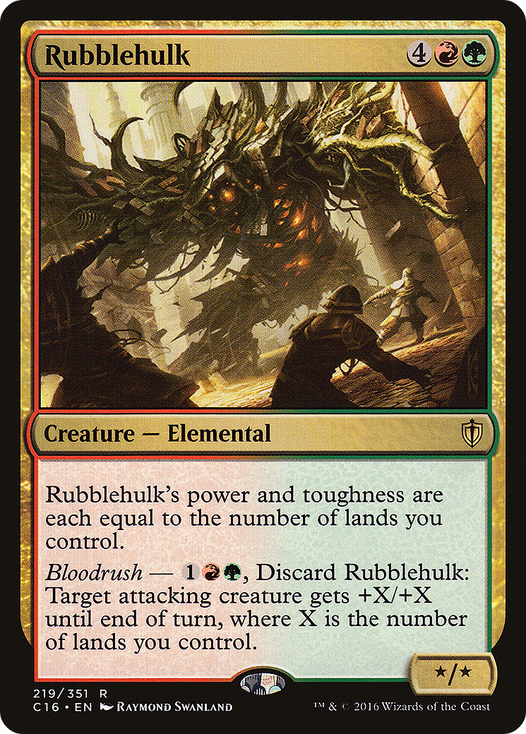 Image of Rubblehulk (C16-219) - Commander 2016