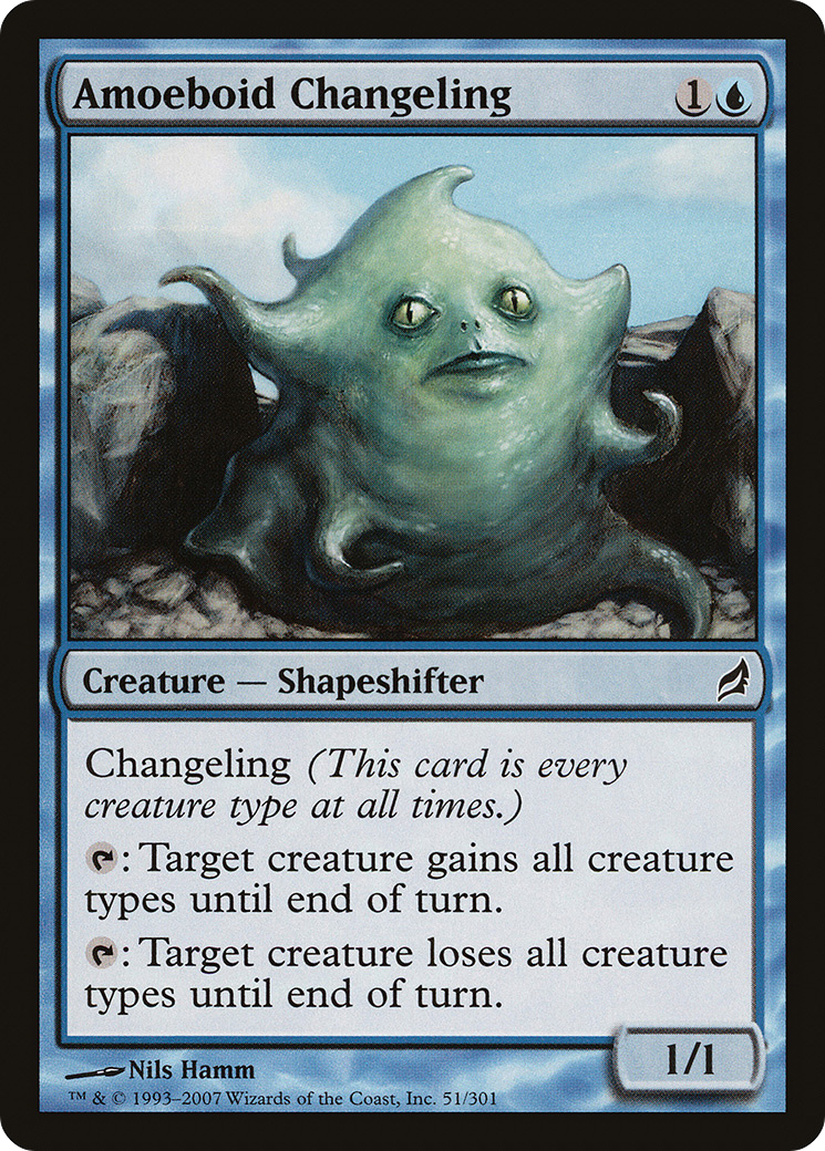 Image of Amoeboid Changeling (LRW-051) - Lorwyn