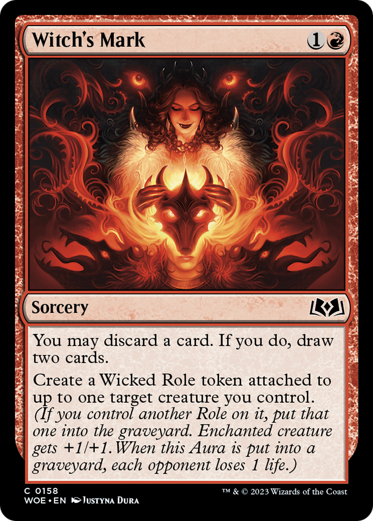 Image of Witch's Mark (WOE-158) - Wilds of Eldraine