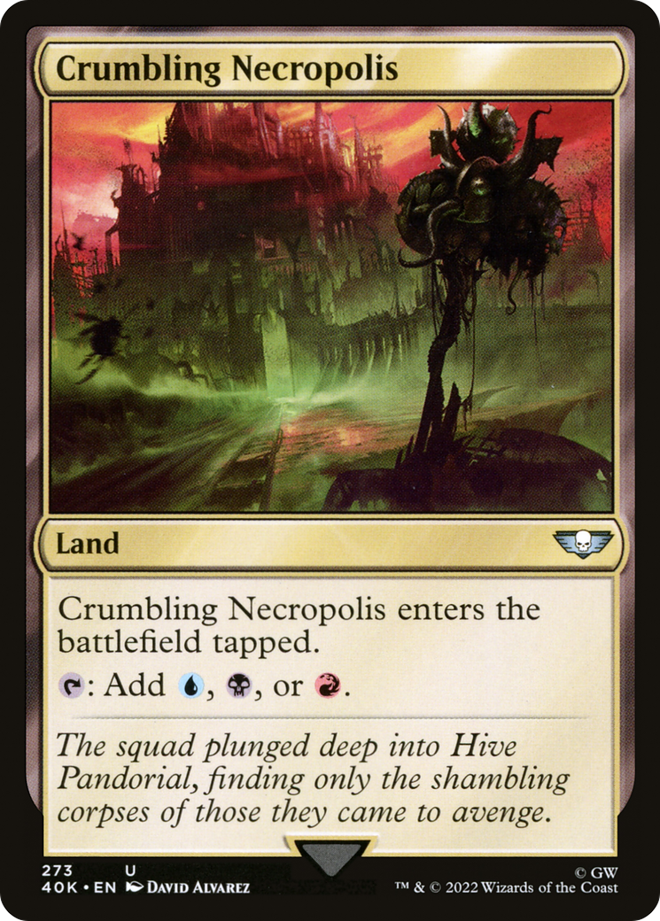 Image of Crumbling Necropolis (40K-273) - Warhammer 40,000 Commander