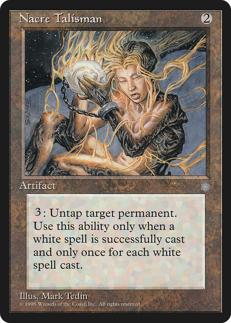 Image of Nacre Talisman (ICE-) - Ice Age