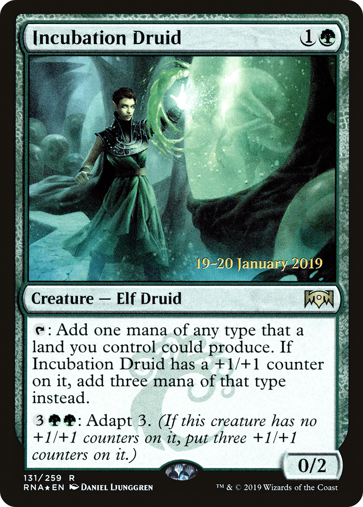 Image of Incubation Druid (PRE-131) - Ravnica Allegiance Promos Foil