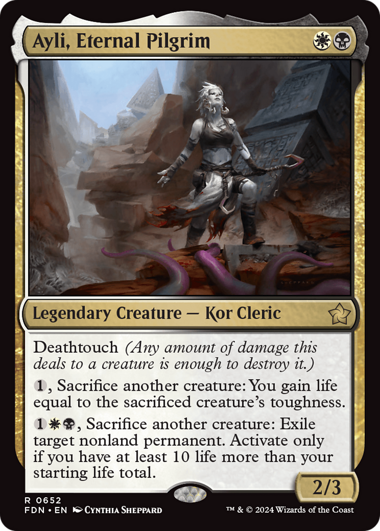 Image of Ayli, Eternal Pilgrim (FDN-652) - Foundations