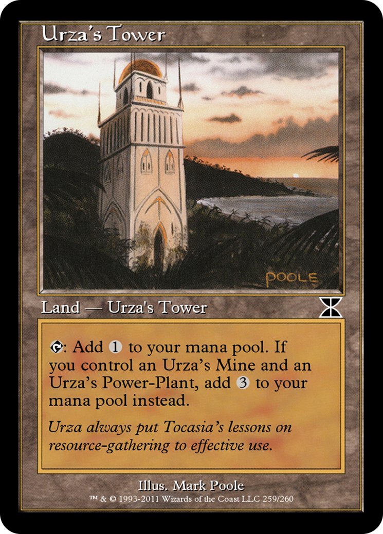 Image of Urza's Tower (ME4-259A) - Masters Edition IV