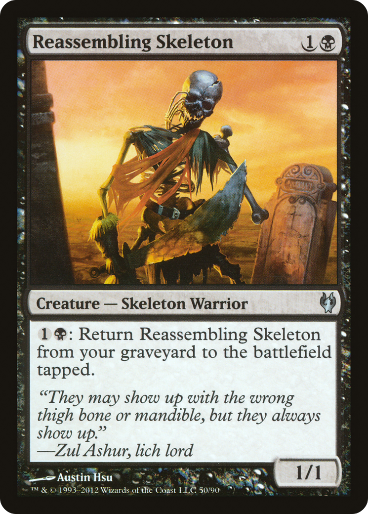 Image of Reassembling Skeleton (DDJ-050) - Duel Decks: Izzet vs. Golgari