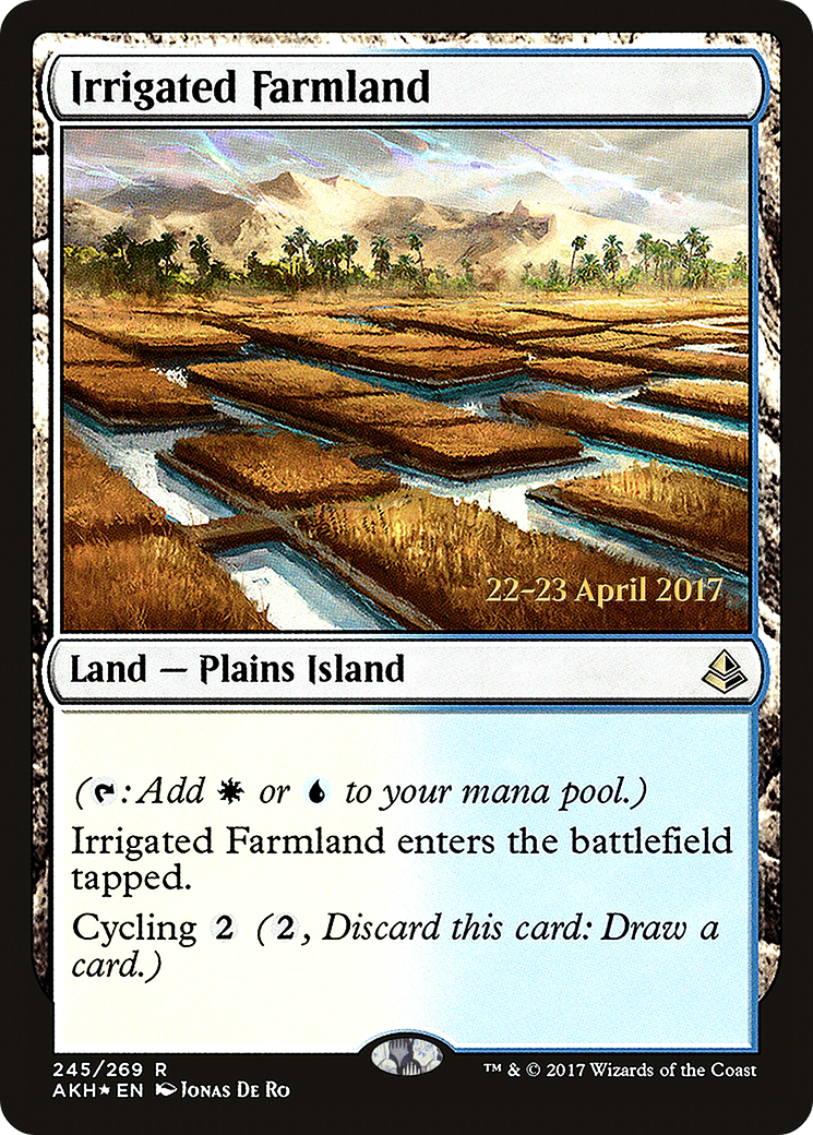 Image of Irrigated Farmland (PRE-245) - Amonkhet Promos Foil