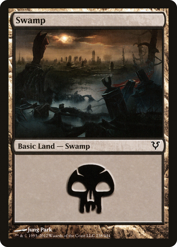 Image of Swamp (238) (AVR-238) - Avacyn Restored