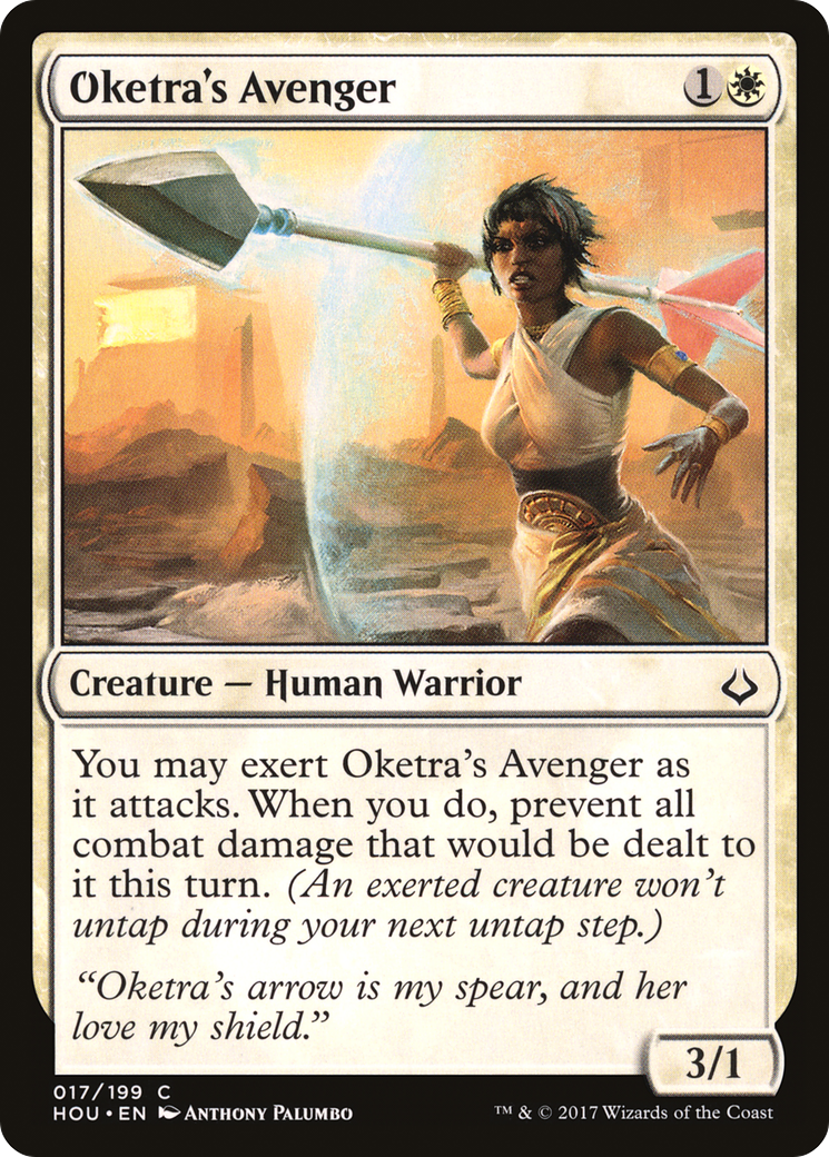 Image of Oketra's Avenger (HOU-017) - Hour of Devastation Foil