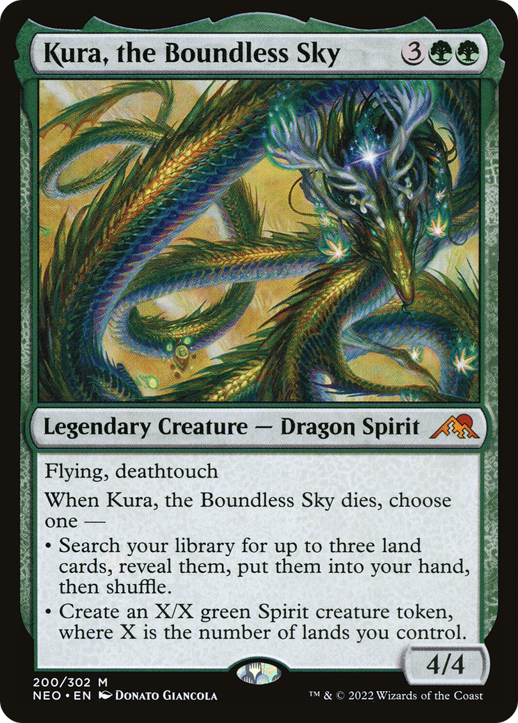 Image of Kura, the Boundless Sky (NEO-200) - Kamigawa: Neon Dynasty