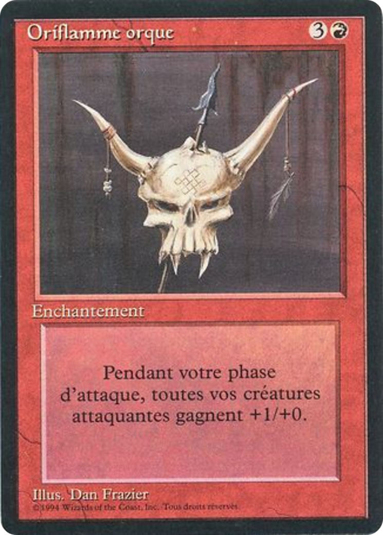 Image of Orcish Oriflamme (FBB-) - Foreign Black Border