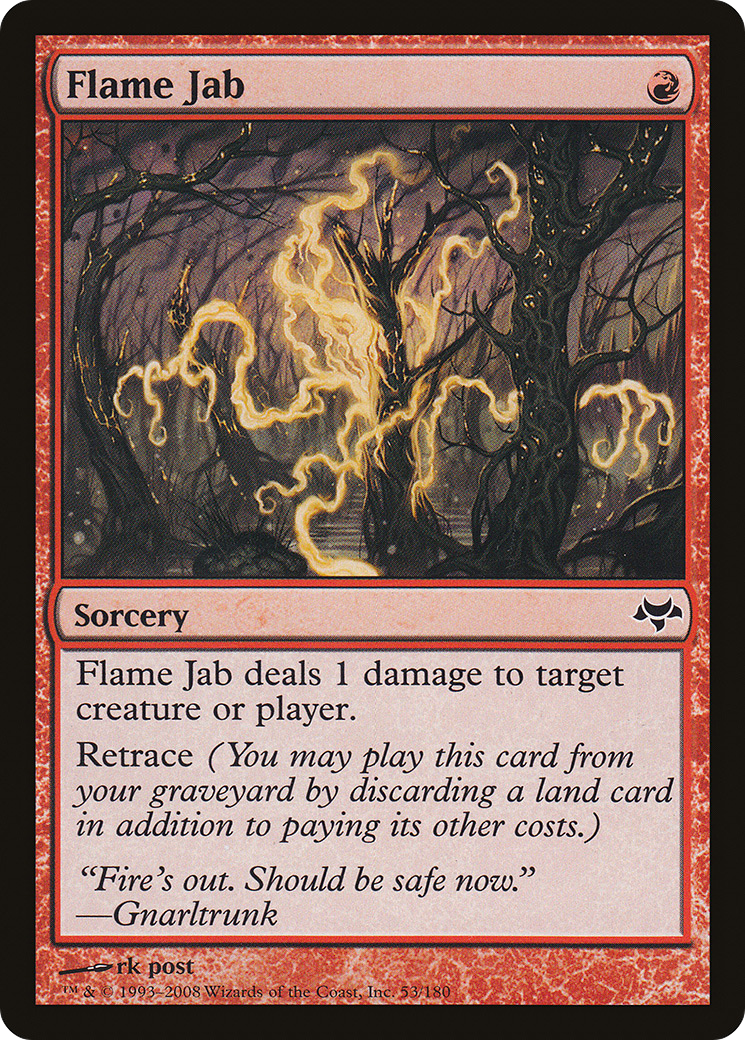 Image of Flame Jab (EVE-053) - Eventide Foil